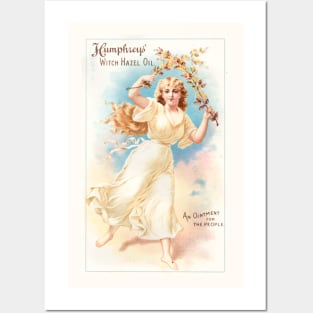 Humphreys' Witch Hazel Oil Branding Posters and Art